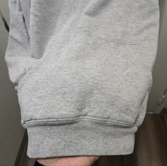 Thunderbird Gray Men's Hoodie - Picture 7 of 11